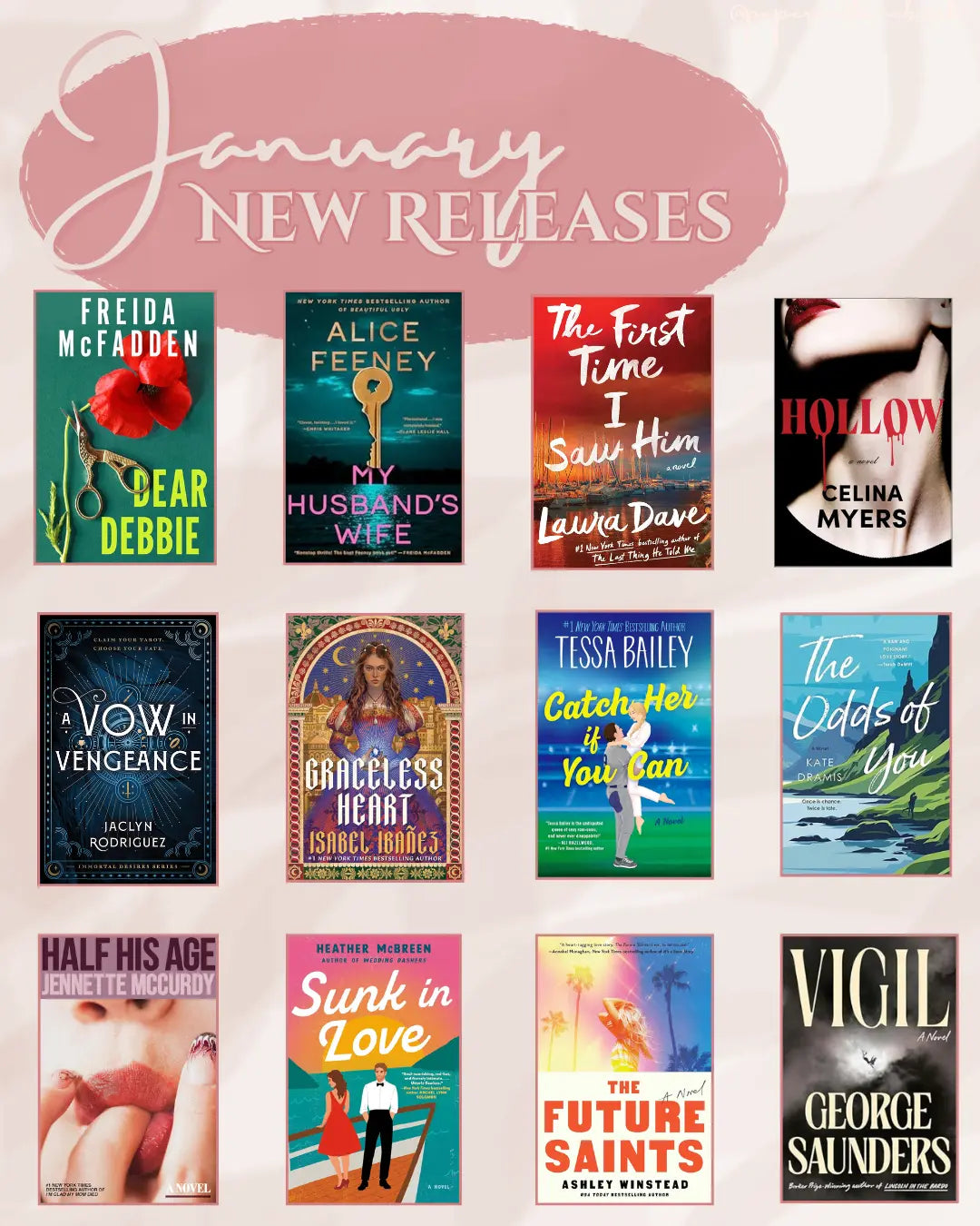 The Buzz List: New Releases January 2026 Paper & Vine Book Bar