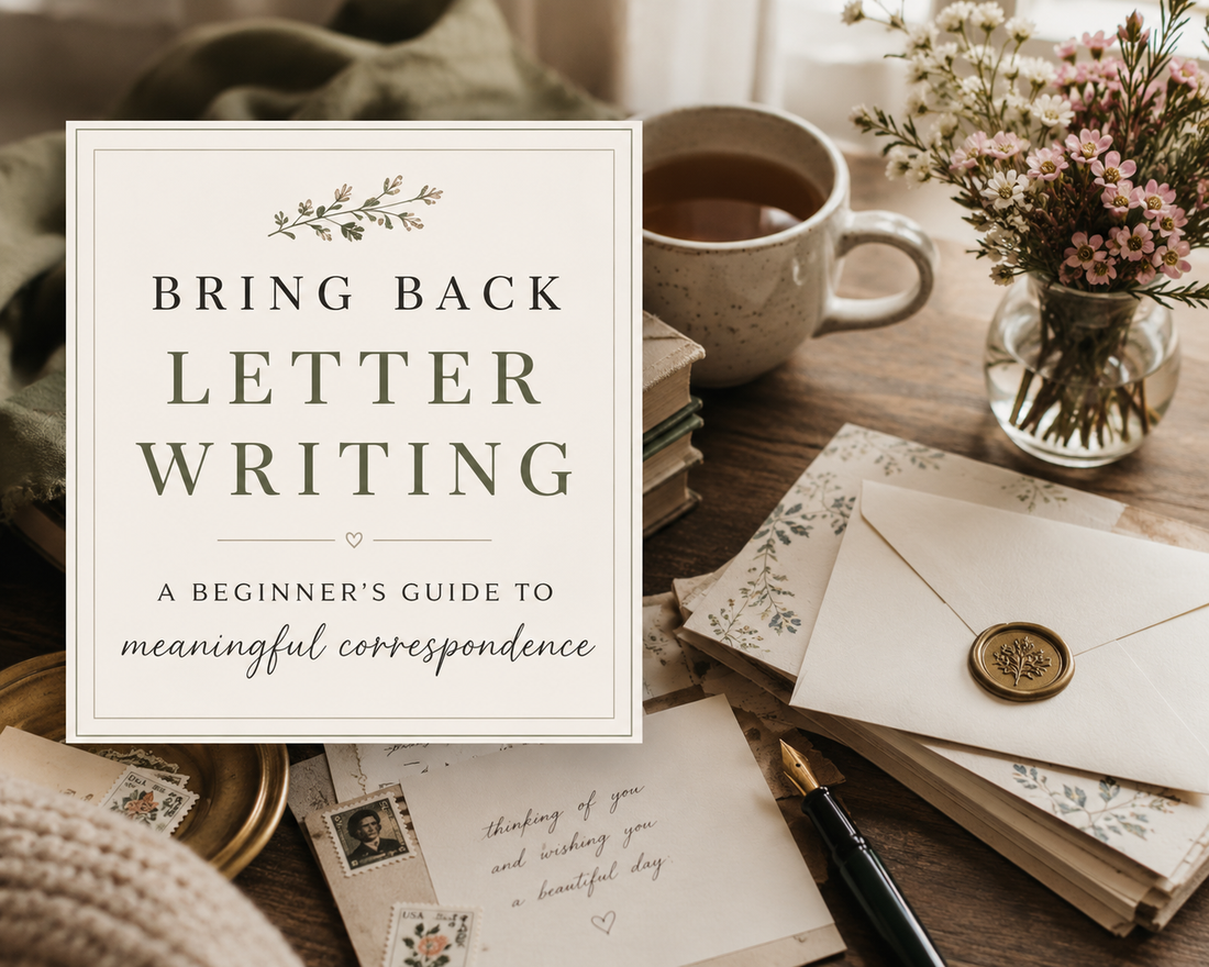 Bring Back Letter Writing: A Beginner’s Guide to Meaningful Correspondence