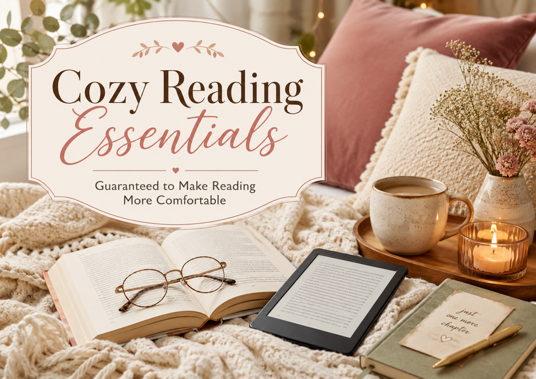 Cozy Reading Essentials Guaranteed to Make Reading More Comfortable