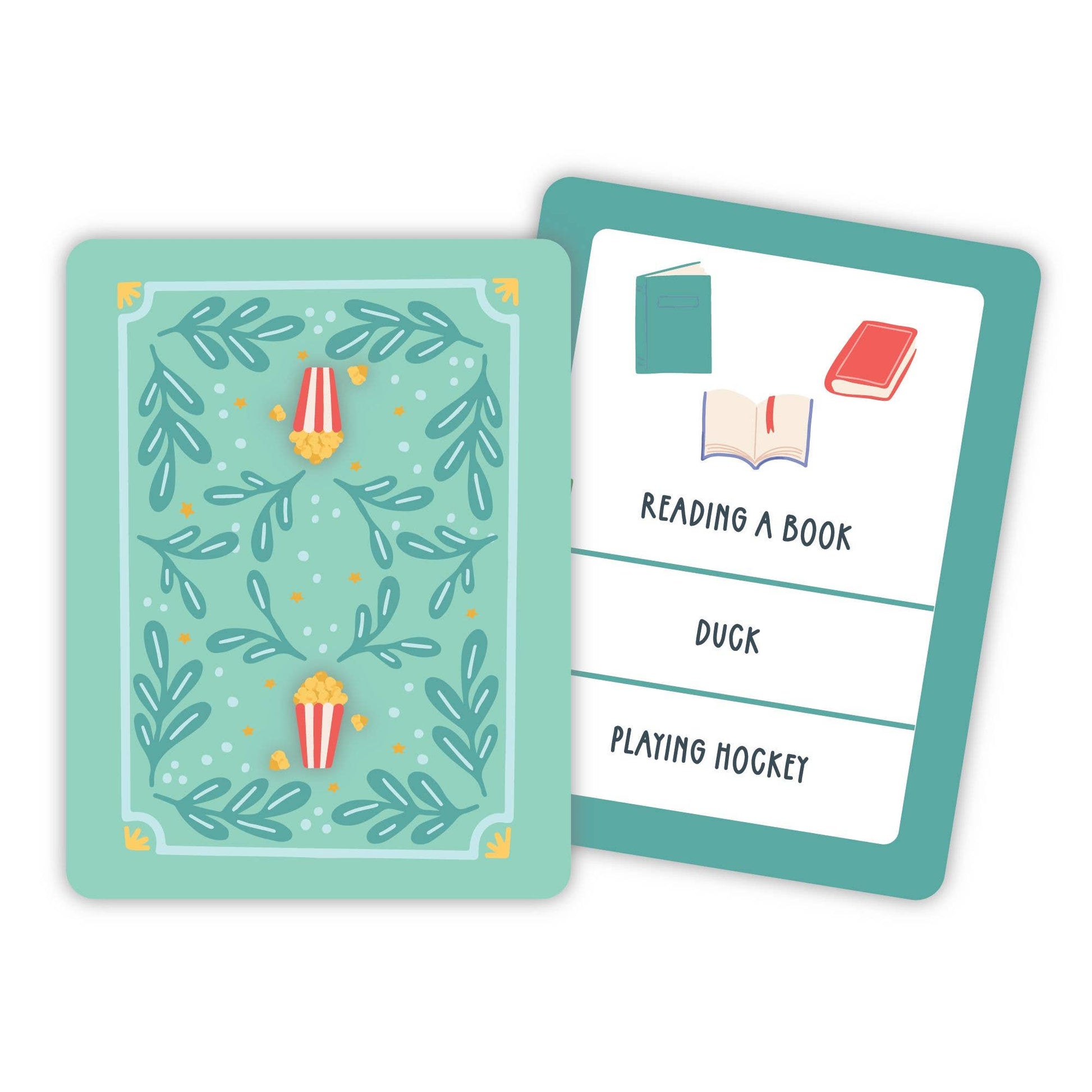 Kids Charades Game - Deck of Cards + Storage Tin Pippi Post