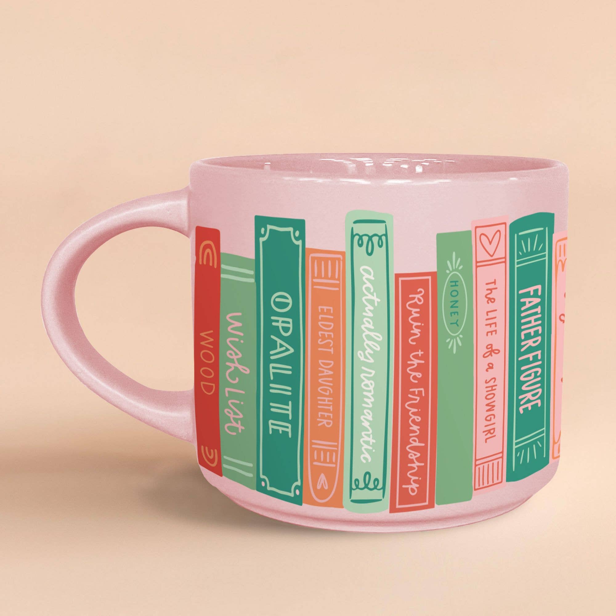 Life of a Book Girl Large Ceramic Mug