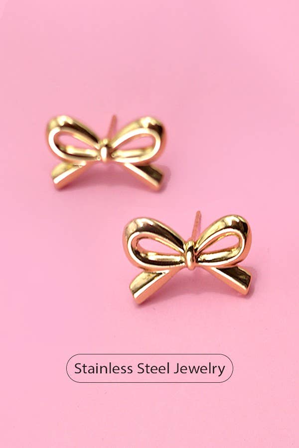 Stud Bow Earrings