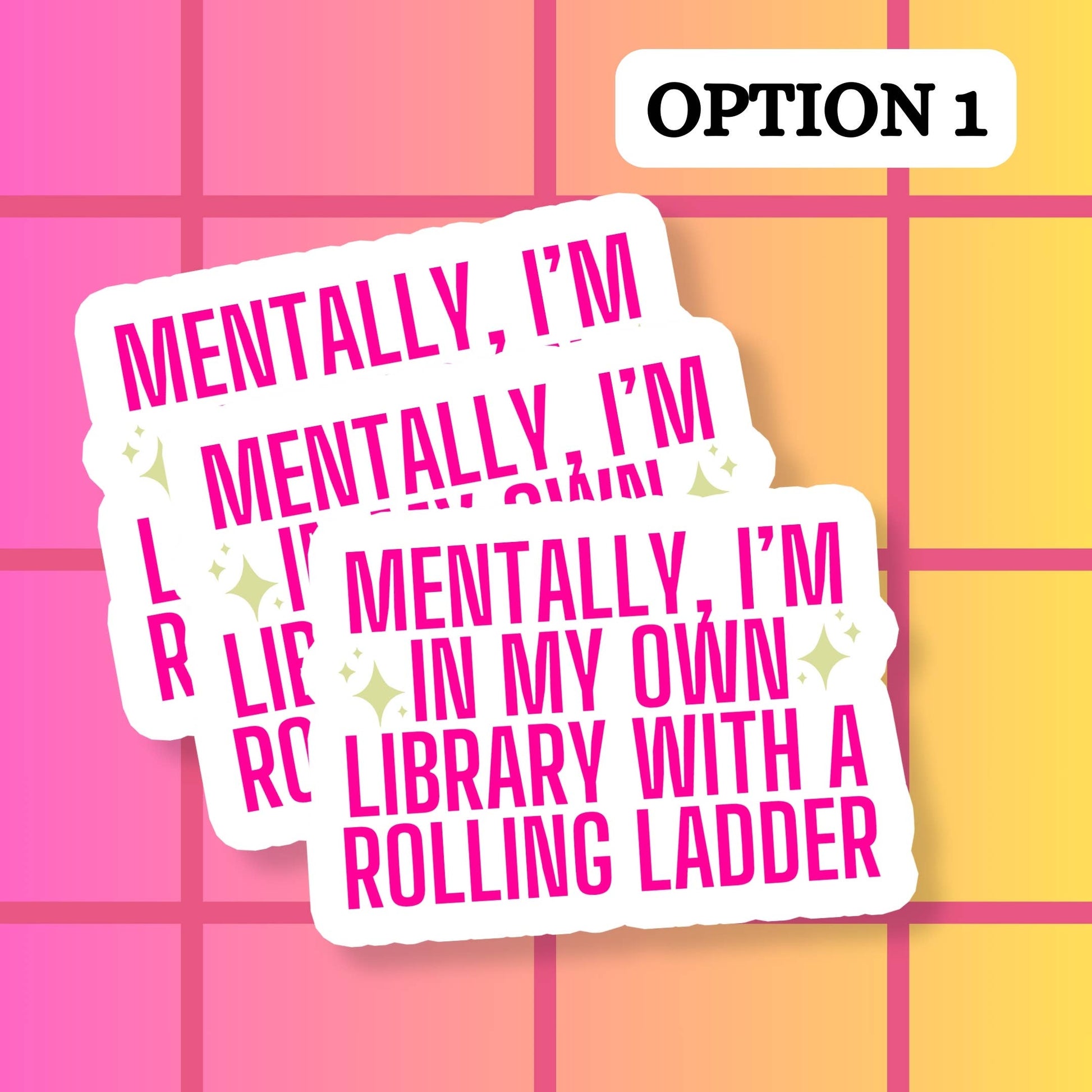 Mentally, I’m In My Own Library - Paper & Vine Book Bar