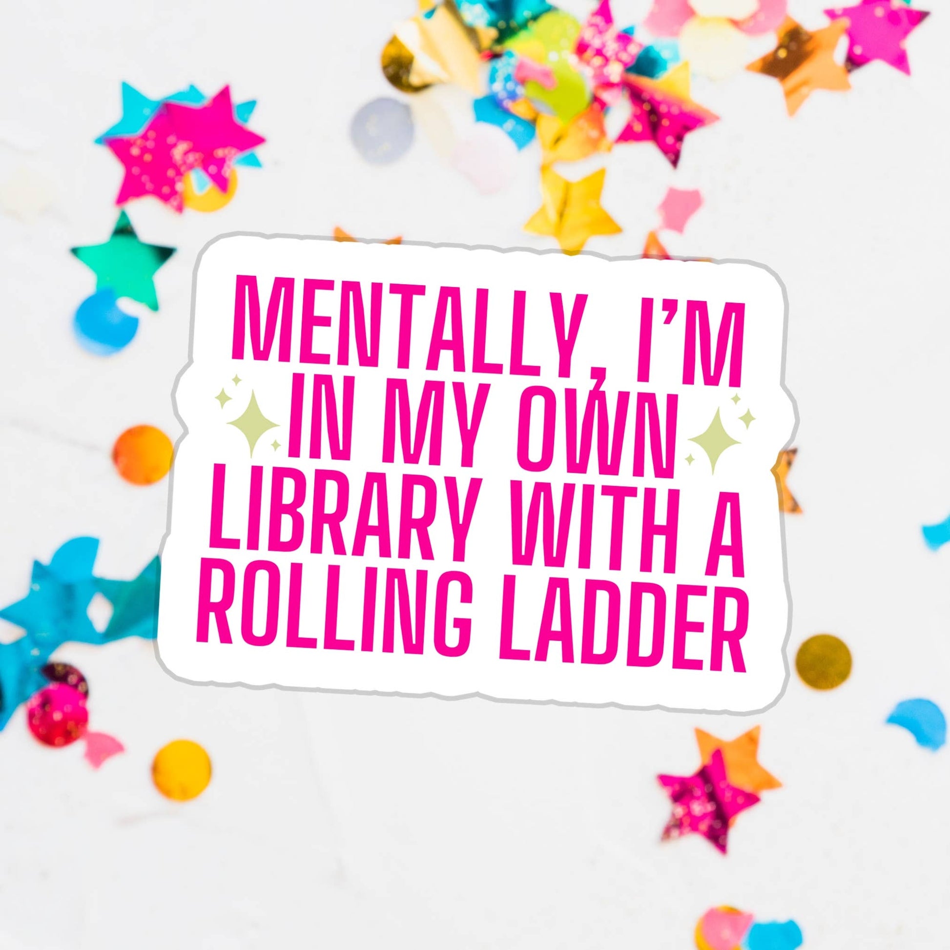 Mentally, I’m In My Own Library - Paper & Vine Book Bar