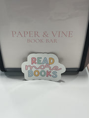 Read More books Sticker