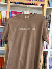 Social Battery: Low T-shirt