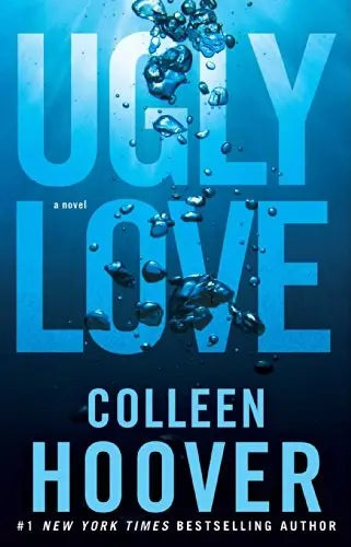 Ugly Love novel by Colleen Hoover, bestselling romance paperback, blue cover art