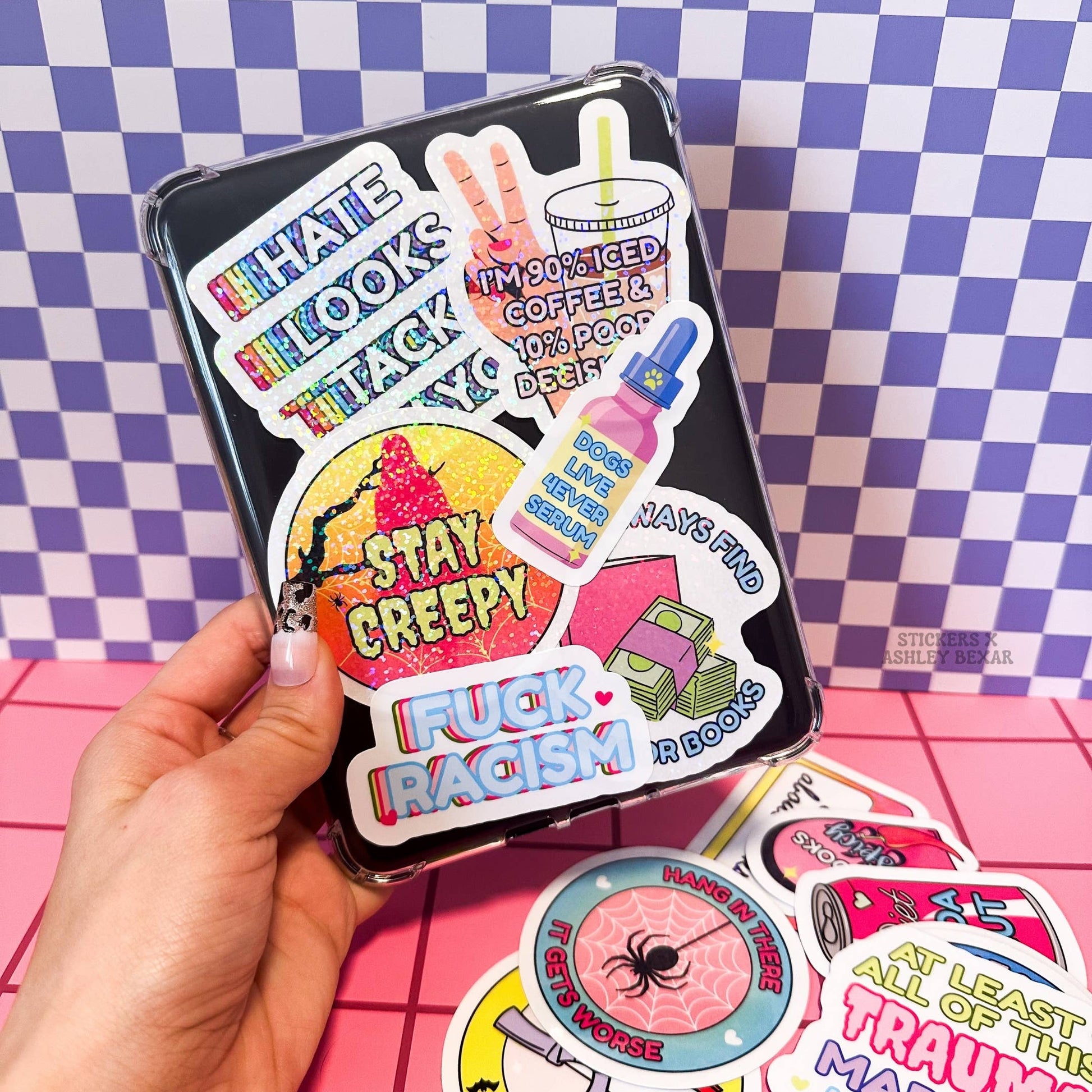 Stress Obsessy Sticker - Paper & Vine Book Bar
