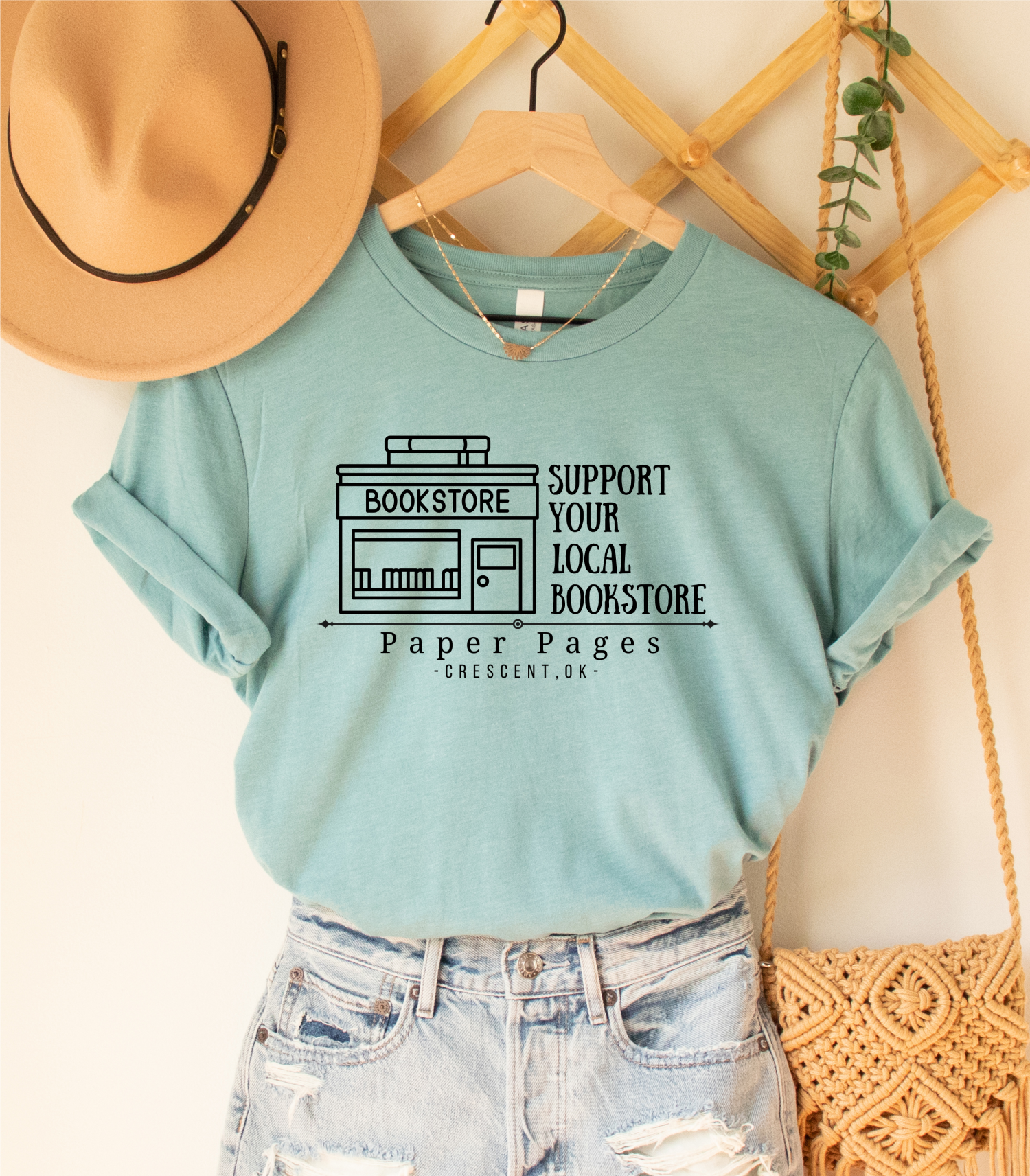 Support Your Local Bookstore Tee