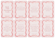 Paper & Vine Book Club Discussion Cards | Digital Download