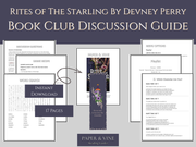 Rites of the Starling: Book Guide Printable - Devney Perry