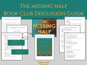 The Missing Half Book Club Guide Printables, engaging discussion prompts & activities PDF