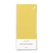 Butter Yellow tissue paper: 8 Sheets