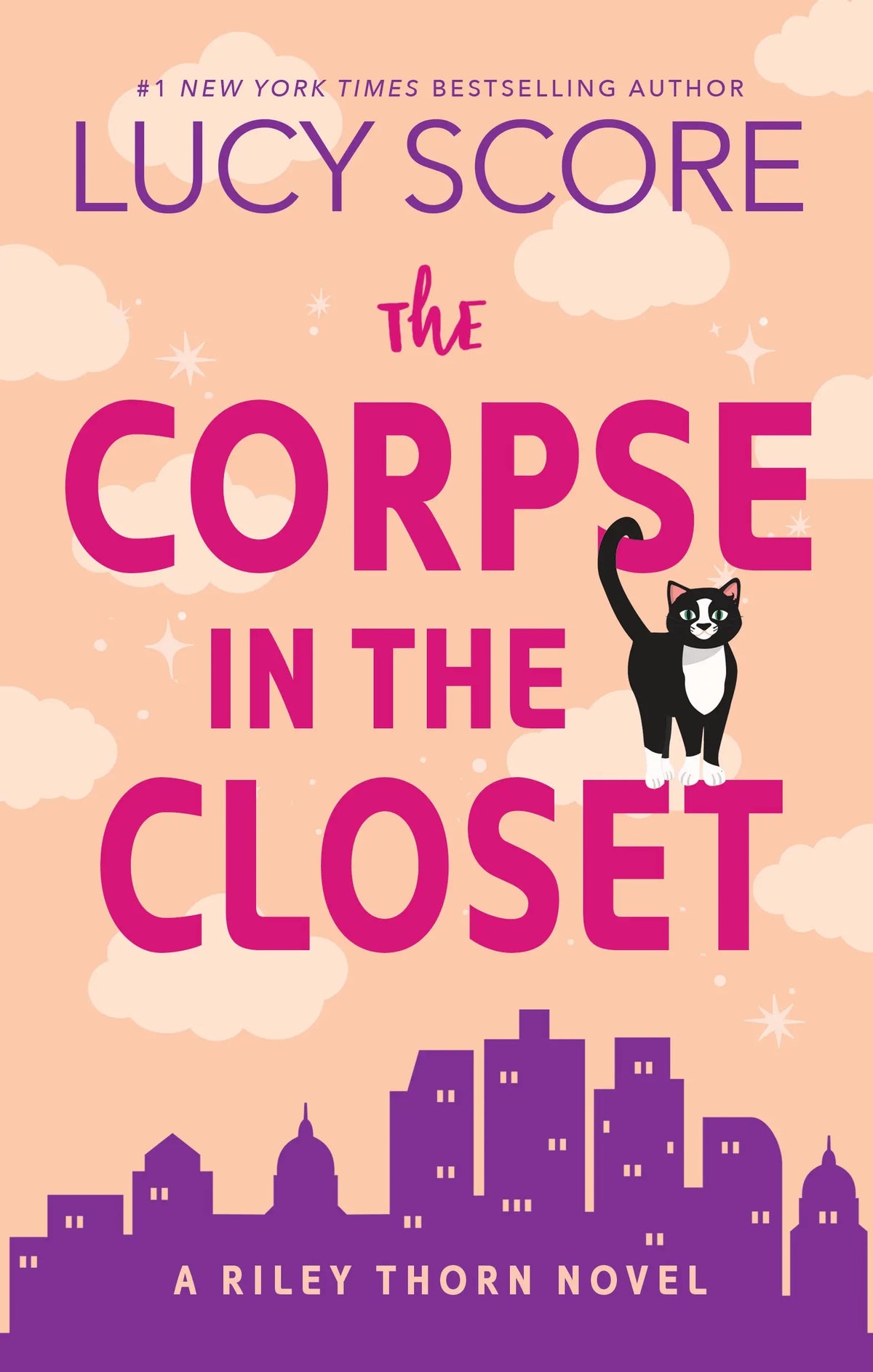 The Corpse in the Closet - mystery thriller novel, hardcover edition, suspenseful crime fiction.