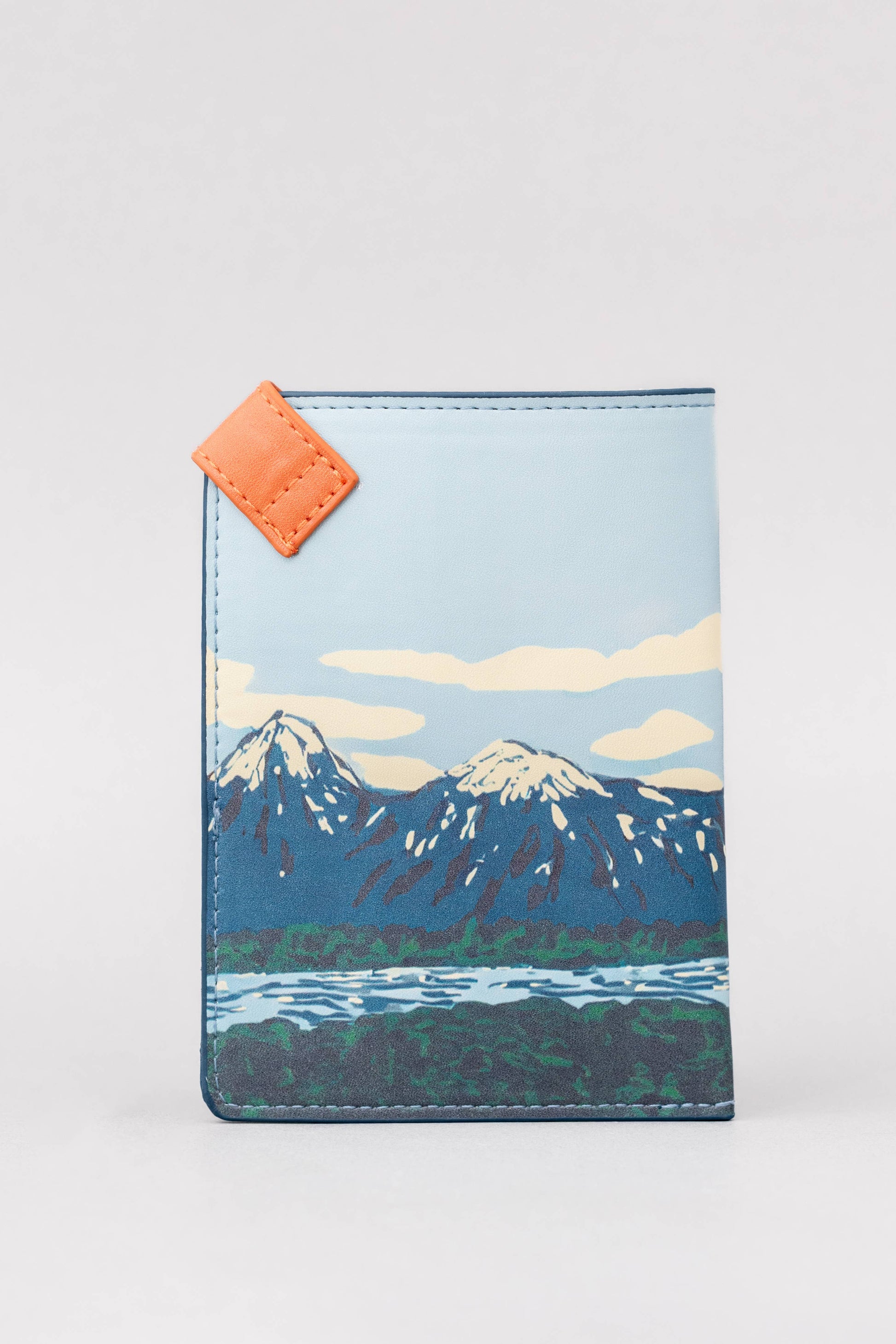 Getaway Passport Holder - Greetings from Paradise, tropical travel wallet with RFID protection