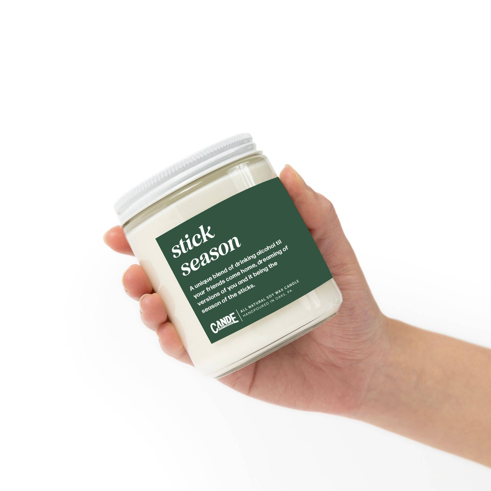 Stick Season Scented Candle: Standard