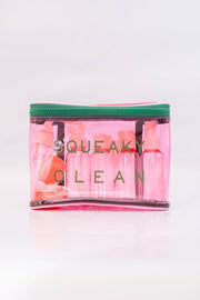 Travel Kit, Squeaky Clean - compact, portable cleaning essentials for on-the-go cleanliness.