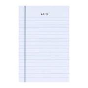 Blue Notes 4x6 Notepad
