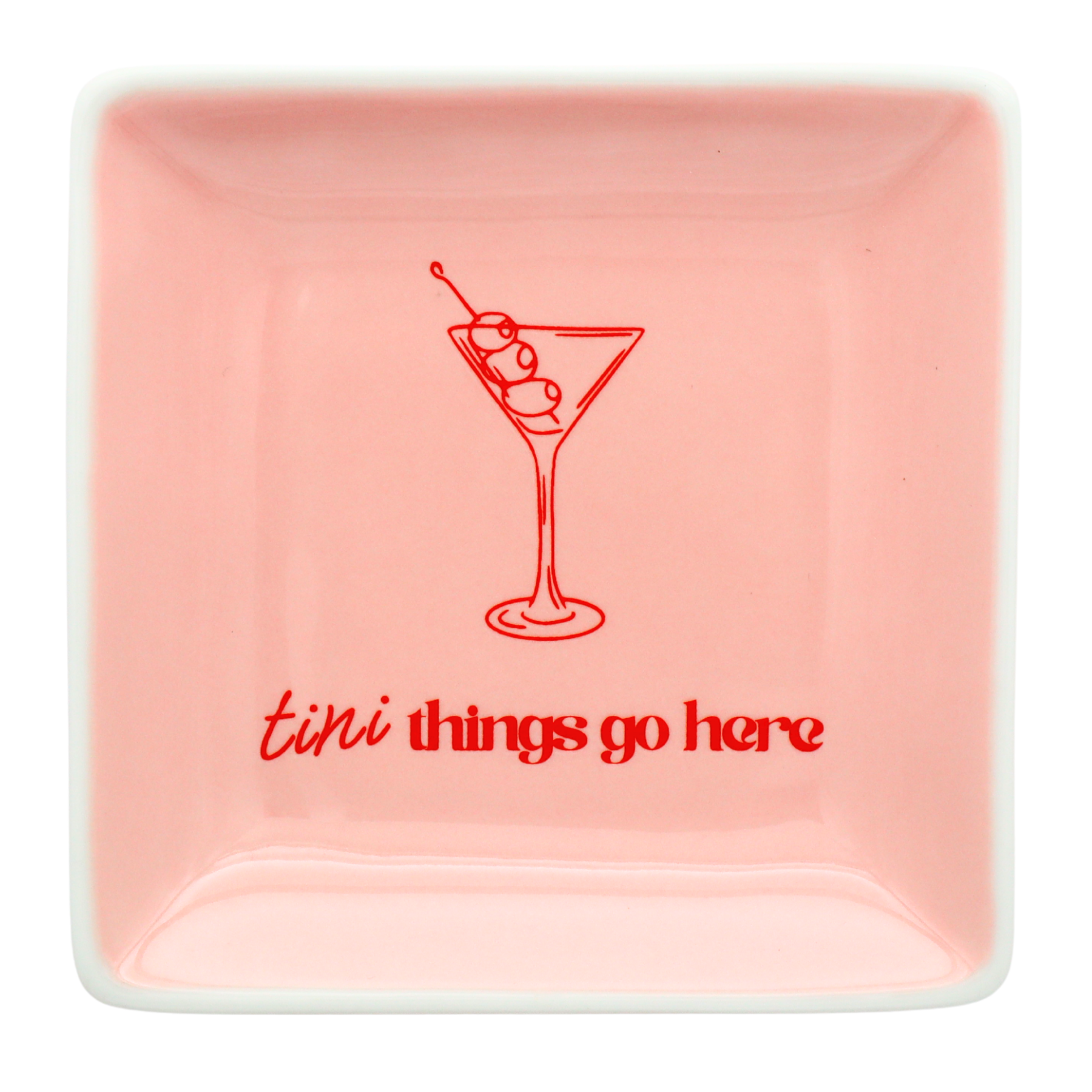 Square Trinket Tray Tini Things Go Here Properly Improper