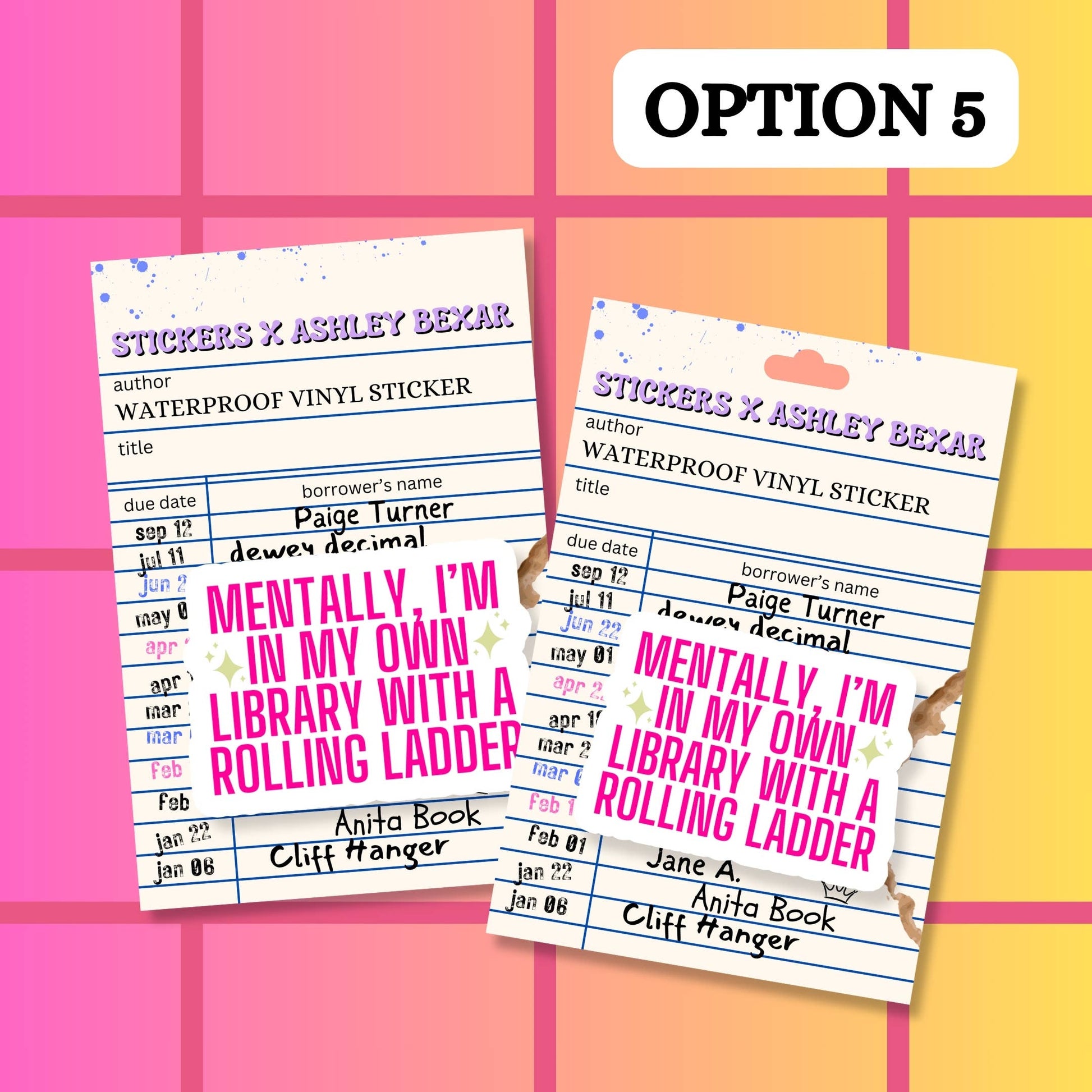 Mentally, I’m In My Own Library - Paper & Vine Book Bar