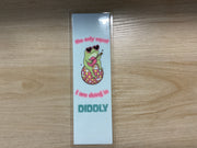 Diddly Squat Frog Bookmark