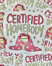 Certified Homebody Frog