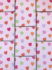 Conversation Hearts- Kindle Case