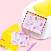 Let's Go Girl- 10 Greeting Cards Box