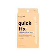 Quick Fix Makeup Corrector Wands - 50 Count, precision-tip cotton swabs for easy makeup fixes, skin-safe & hypoallergenic