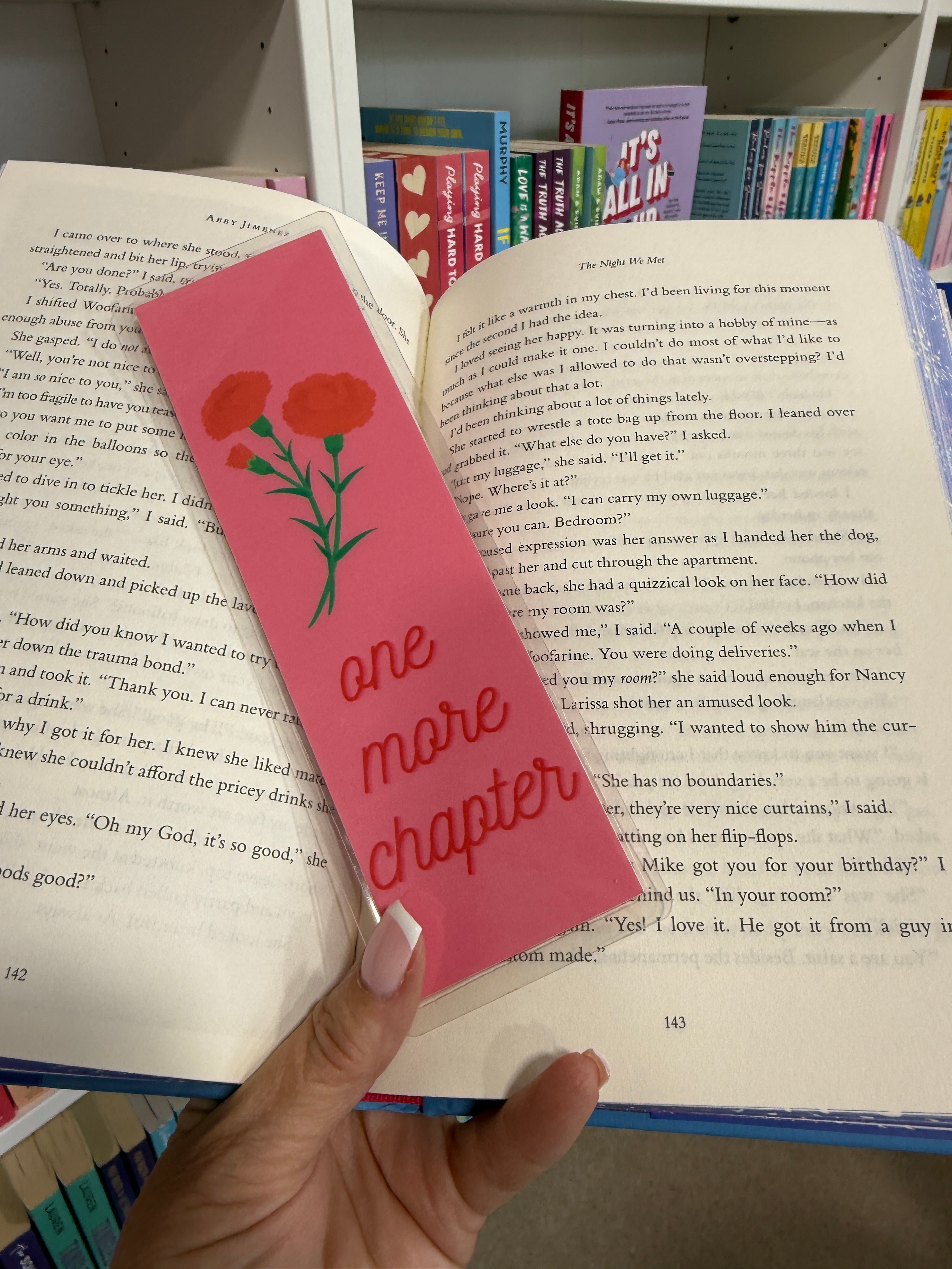 One More Chapter Bookmark Paper & Vine Book Bar