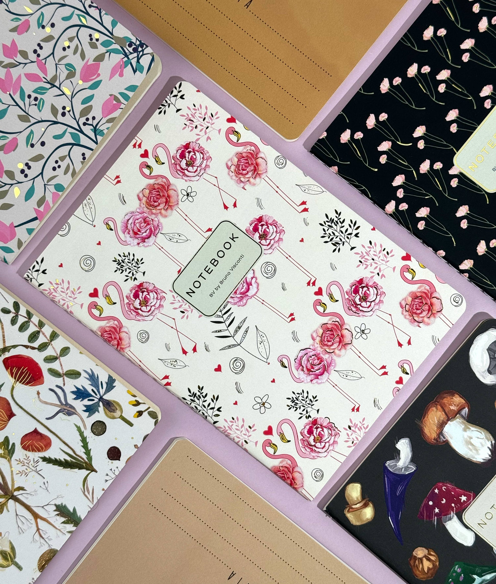 Flamingo  Notebook - Paper & Vine Book Bar