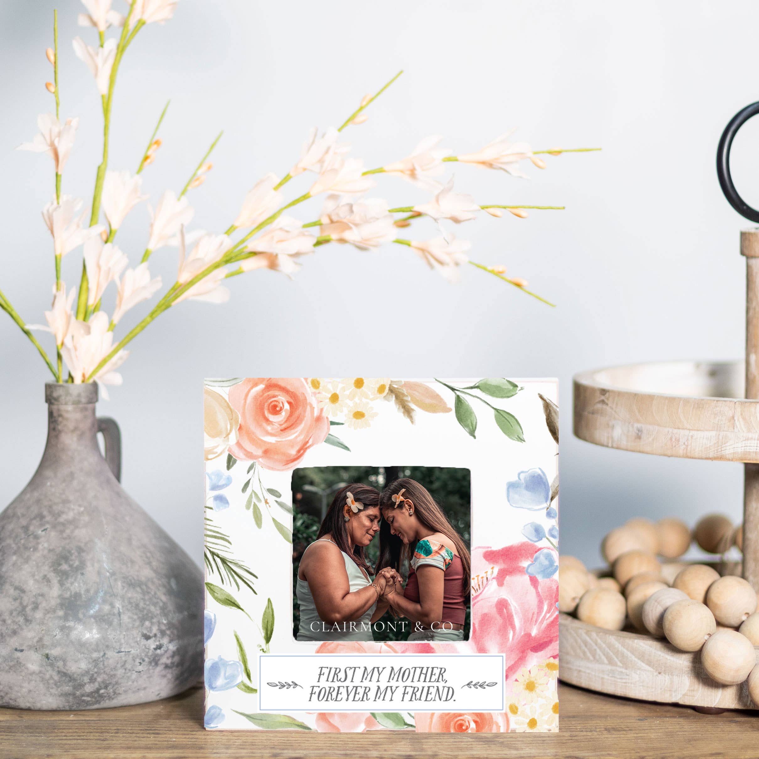 Picture Frame, Gifts For Mom, Mother's Day, First My Mother - Paper & Vine Book Bar