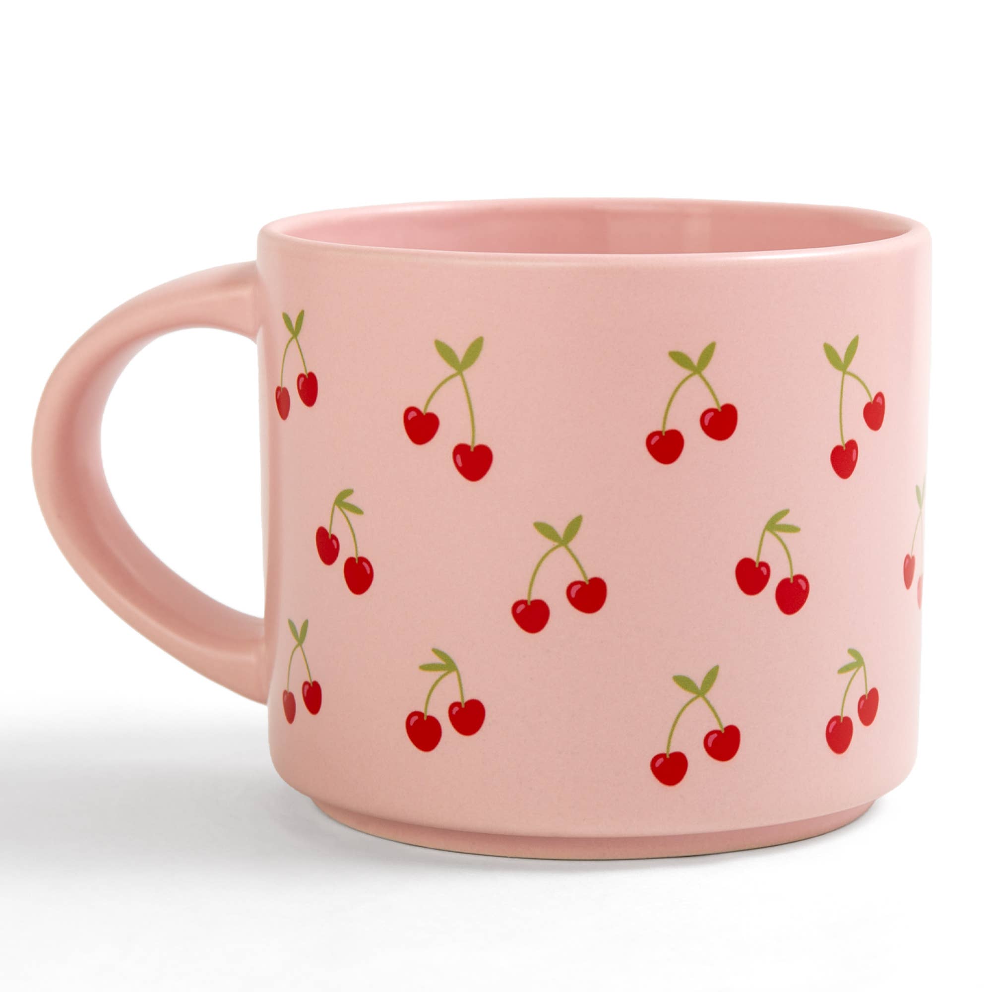 Cherries Large Ceramic Mug