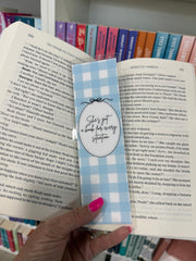 She's Got a Book for Every Situation Bookmark
