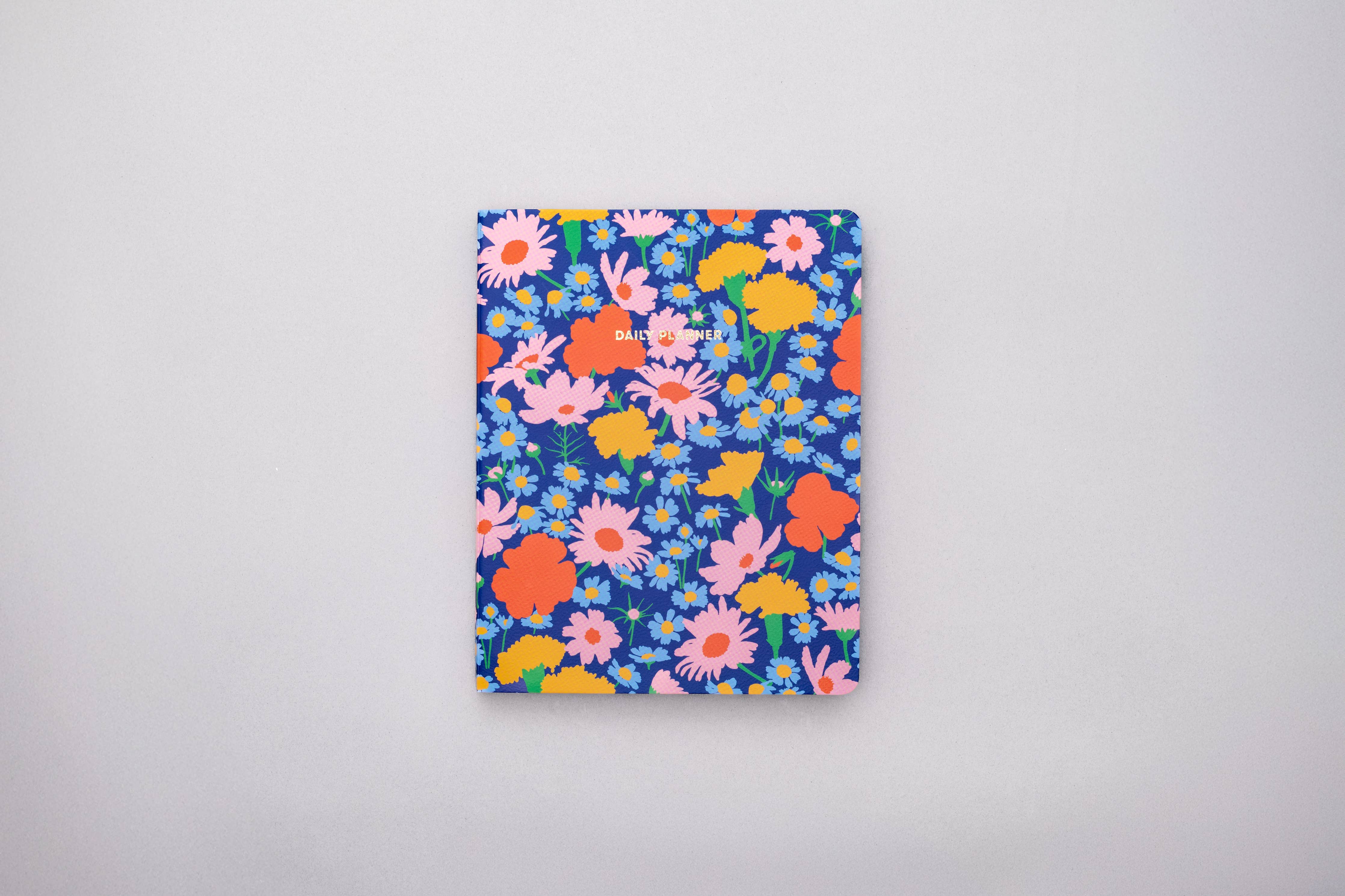 To Do Planner, Blue Floral