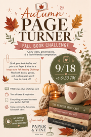 🍂📚 Autumn Page Turner: Fall Book Challenge