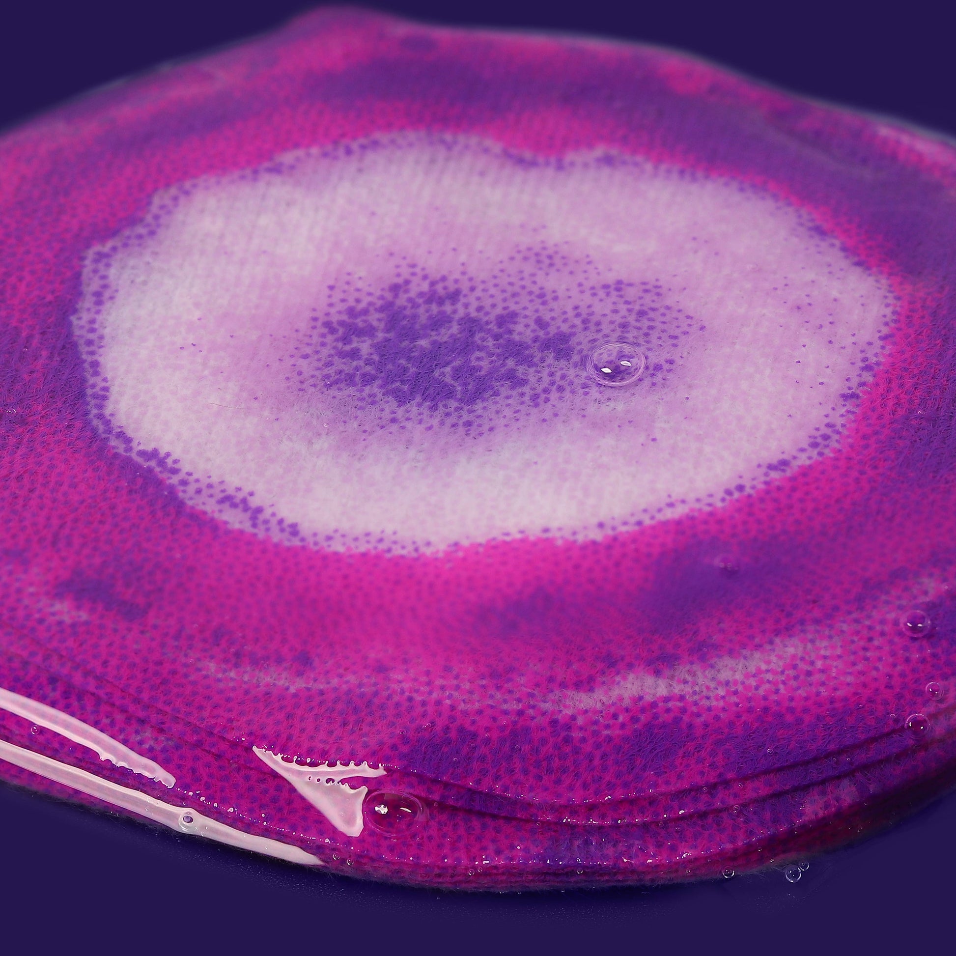 Amethyst Inspired Illuminating Eye Patches - 4 Pairs for dark circles, hydrating gel, purple color