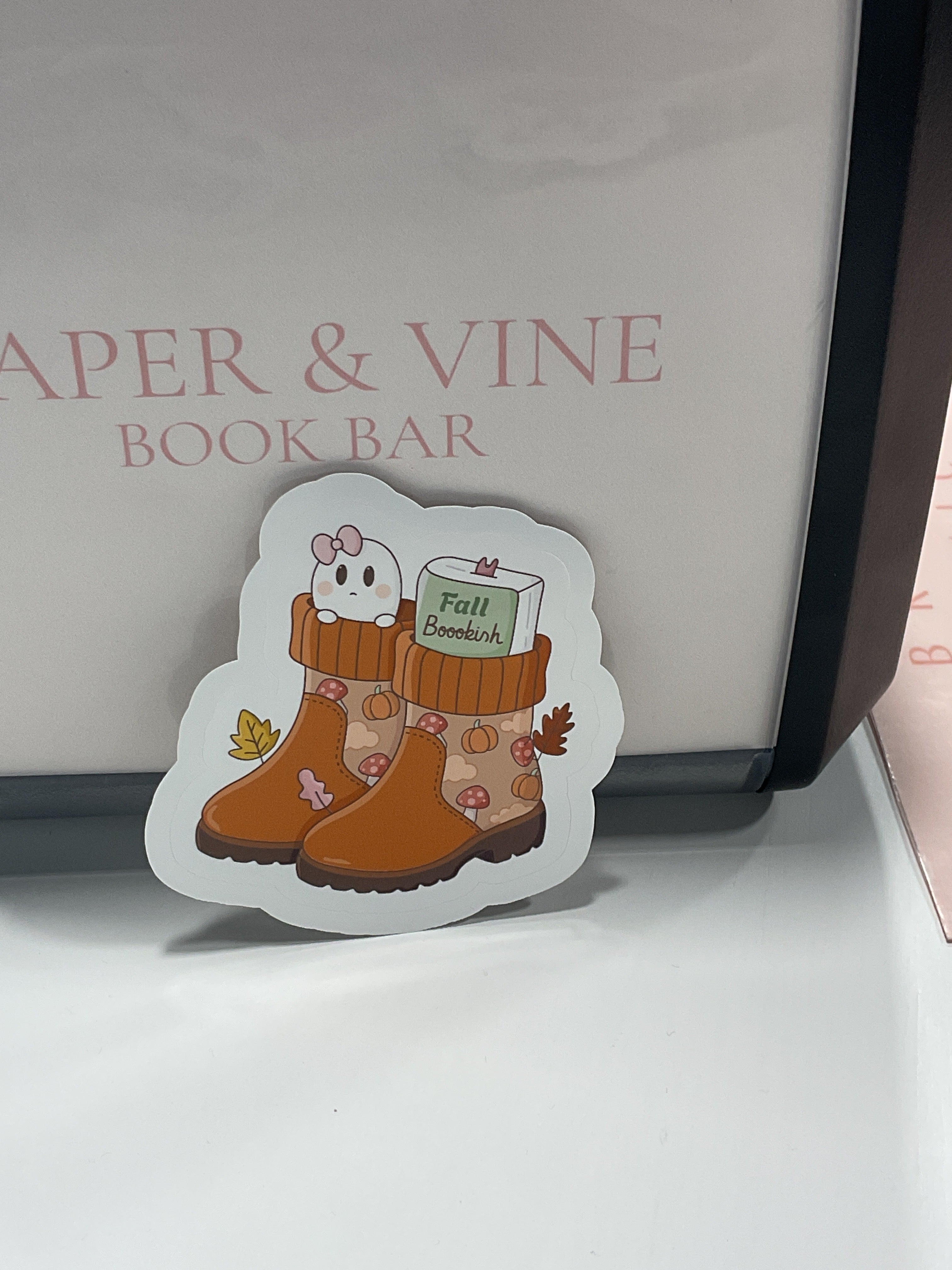 Fall Books bookish Sticker