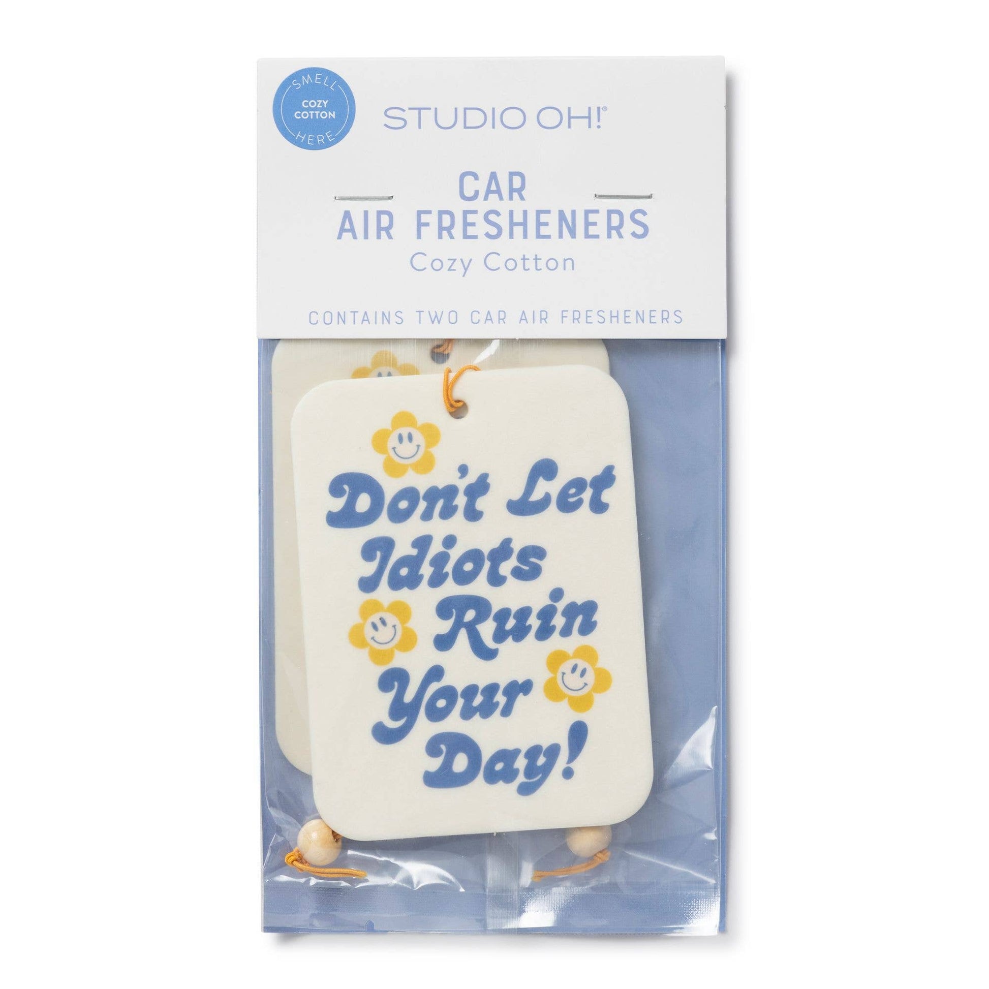 Don't Let It Ruin Your Day Car Air Freshener - long-lasting fragrance, freshen car interior.