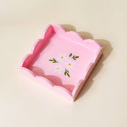 Floral Blush Trinket Tray