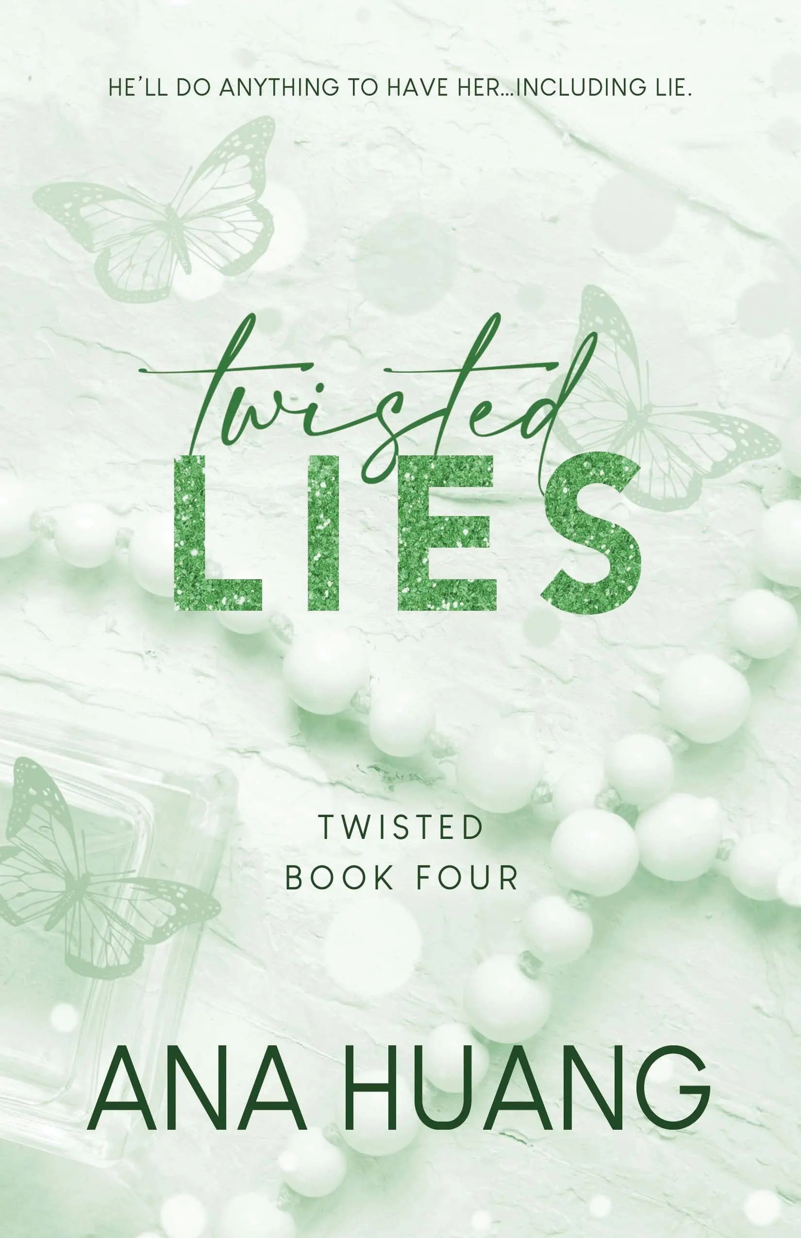 Twisted Lies book cover: gripping suspense thriller novel, paperback edition, dark intrigue