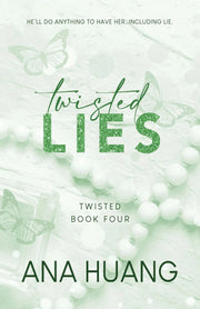 Twisted Lies book cover: gripping suspense thriller novel, paperback edition, dark intrigue