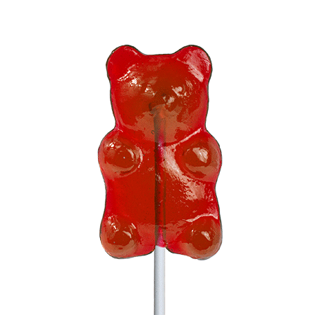 Sugar Bear Lollipops