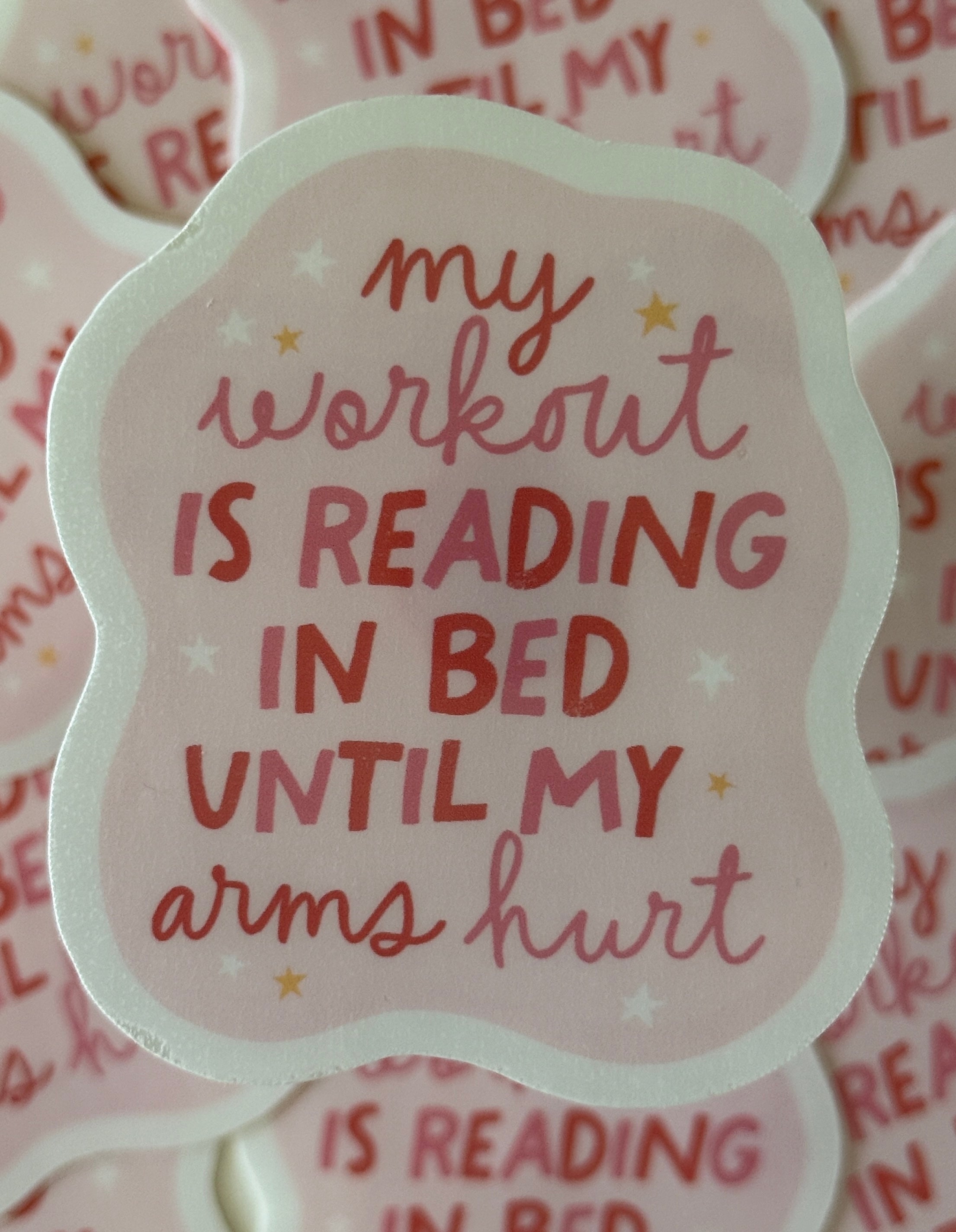 My Workout is Reading in Bed
