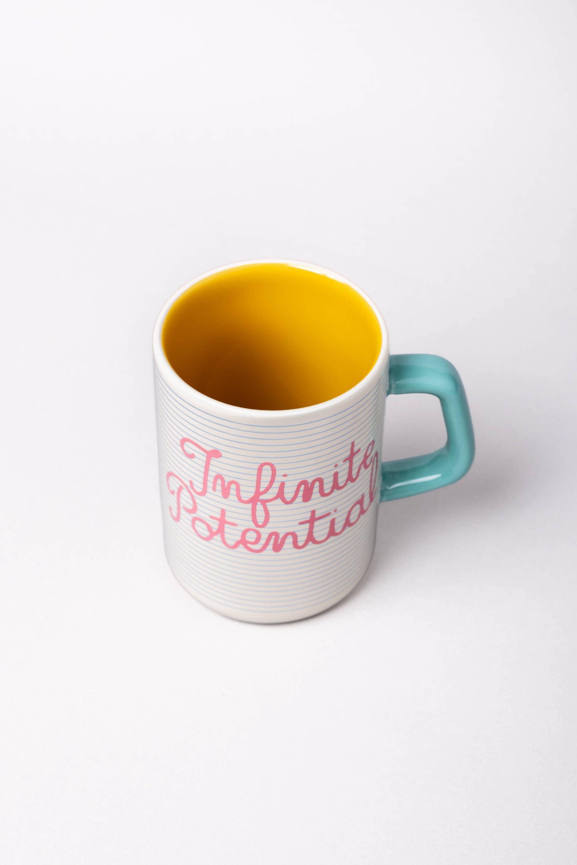 Ceramic Mug, Infinite Potential - durable ceramic coffee cup with inspirational design for everyday use.