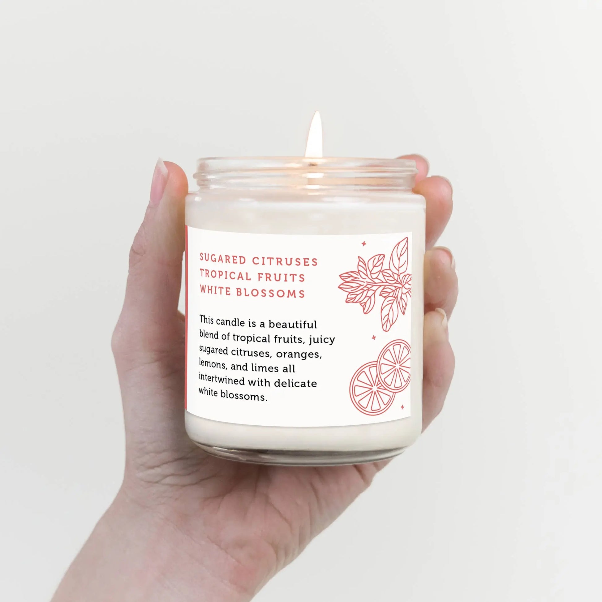 Retail Therapy Candle - vanilla-scented candle for relaxation, long burn time, cozy home aroma.