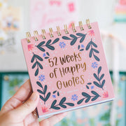 Happy Quotes Desk Flip Calendar