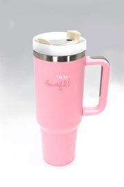 You Are Beautiful Tumbler