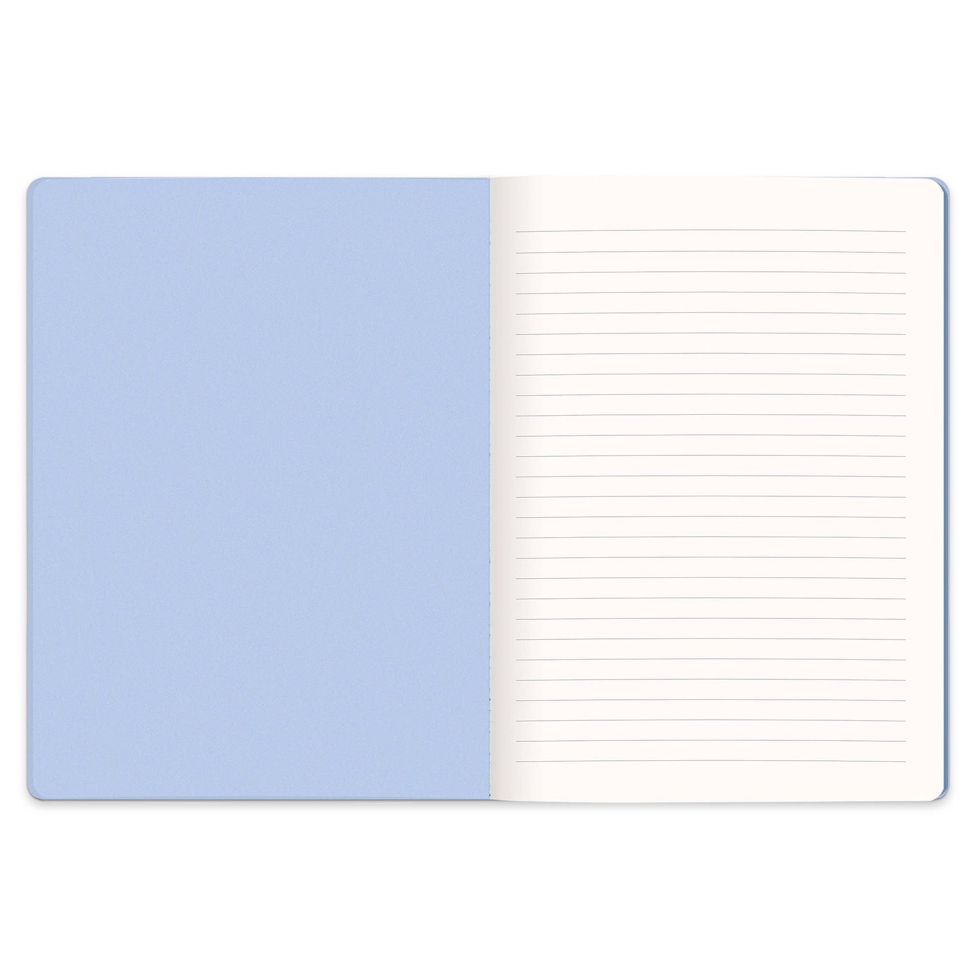 Buy now Pink Stripes Casey Notebook with Phone Loop, spiral-bound, A5 size, durable cover, perfect for students and profes...