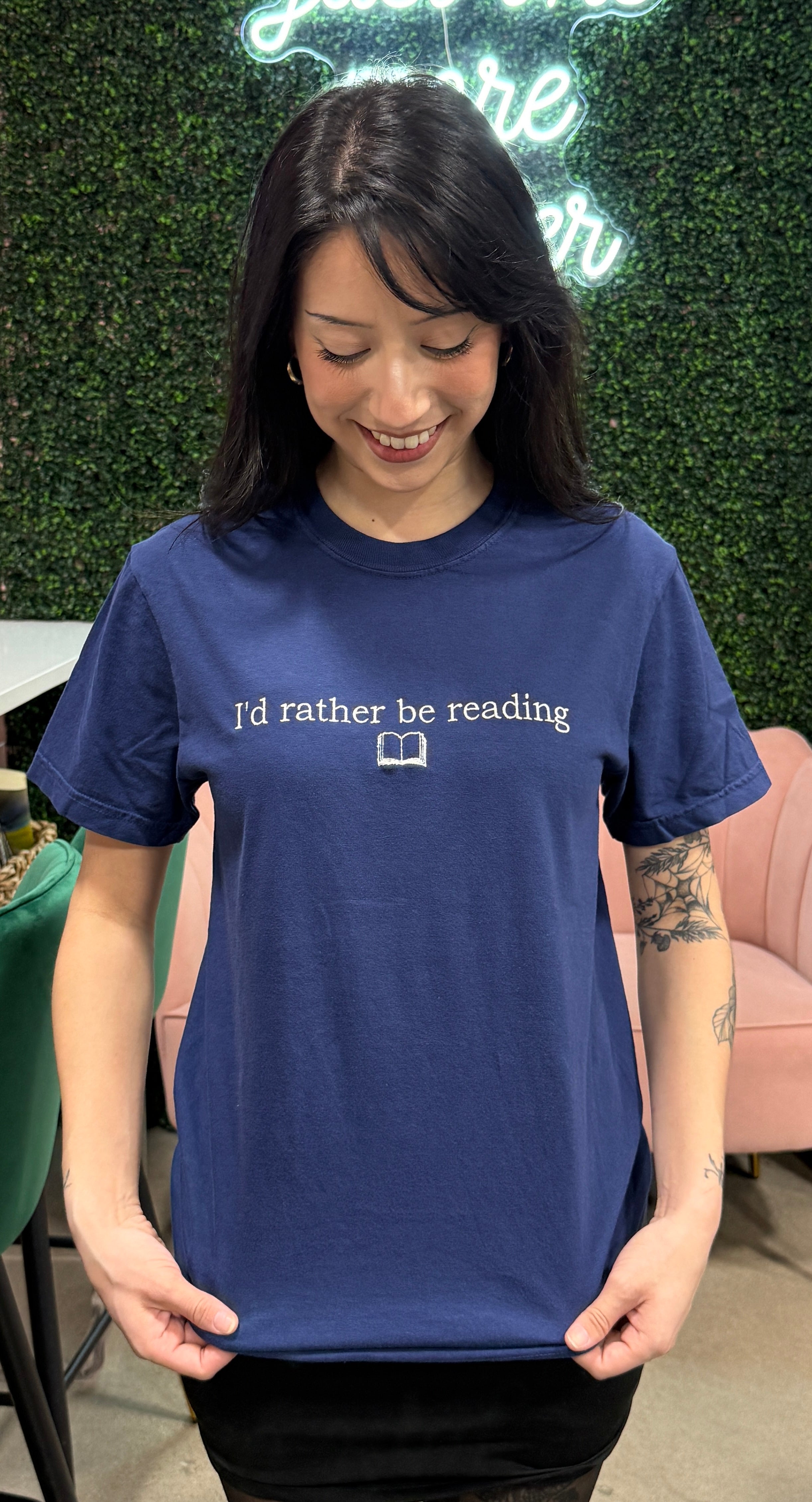 I'd Rather Be Reading T-shirt